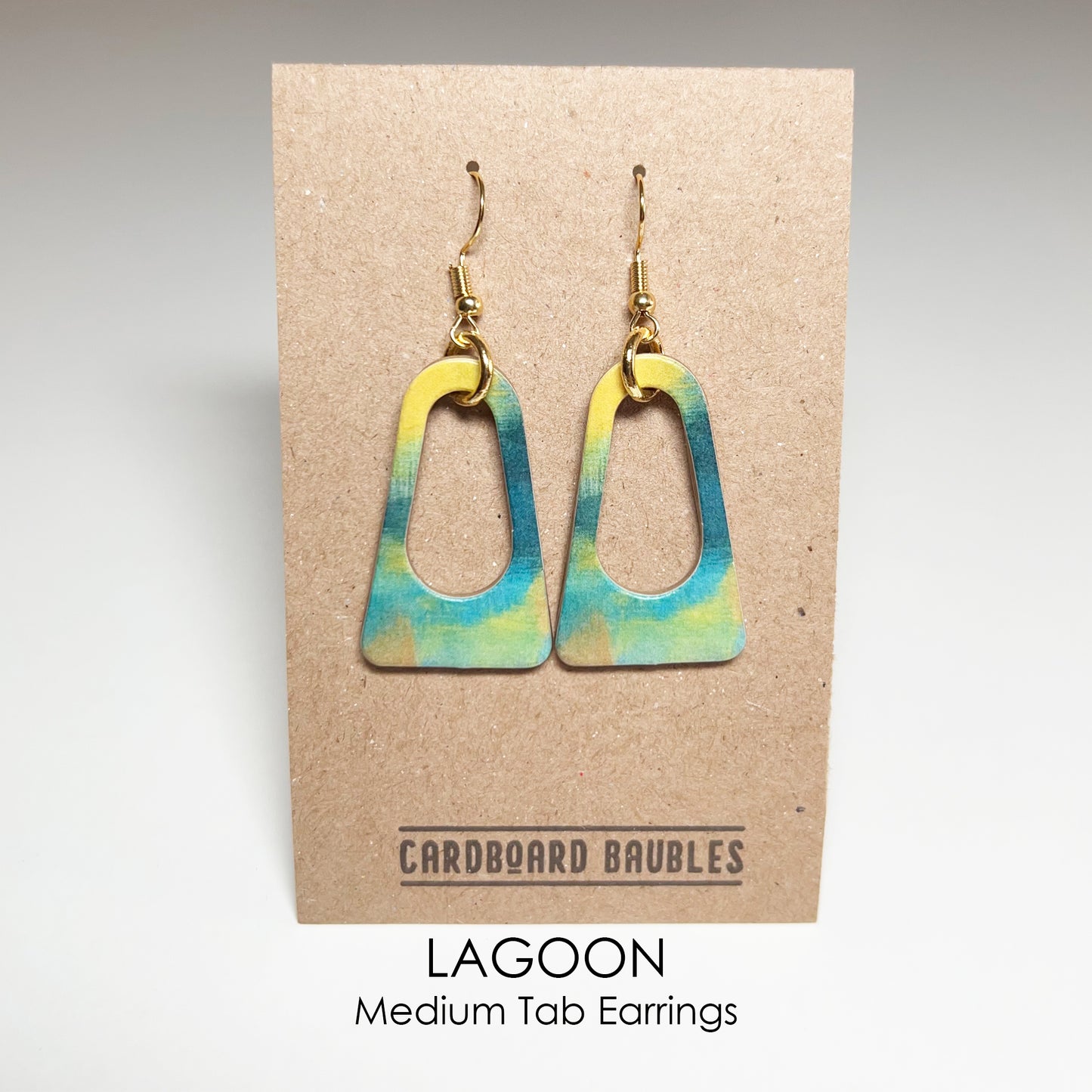 LAGOON - Tab Cardboard Baubles Earrings